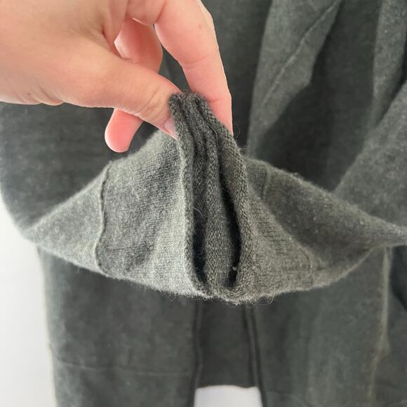 NOT SHY Sweater 100% Cashmere Size small  Duster Open Cardigan Made In France - Picture 3 of 10